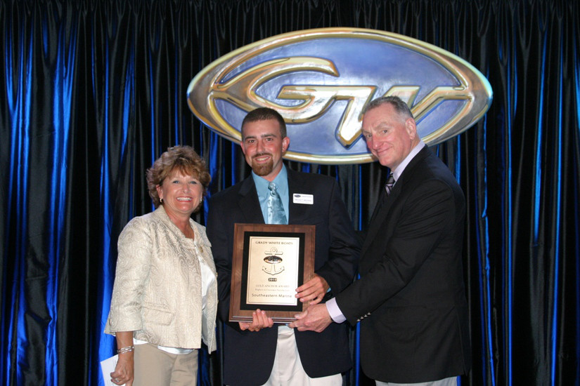 Receiving top honors from Grady White Boats